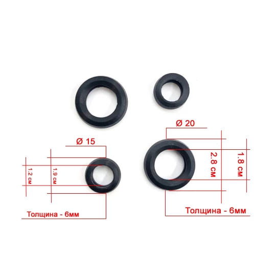 Комплект резиновый сальник (уплотнительное кольцо)
