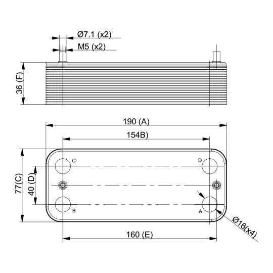 Теплообменник пластинчатый SWEP ESTx12-18330-ET03-694