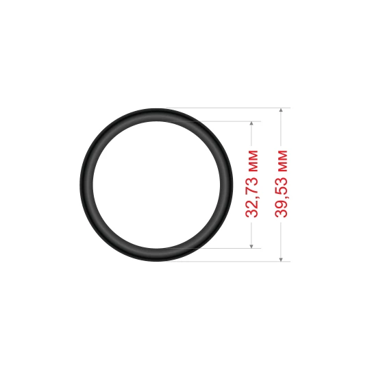 Резиновый сальник 39,53мм (толщина: 3,4мм)