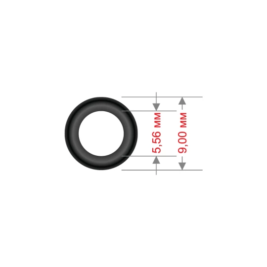 Резиновый сальник 9мм (толщина: 1,72мм)