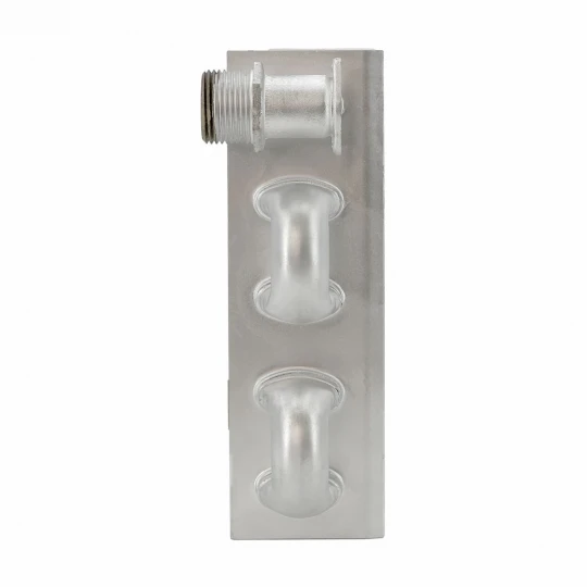 Теплообменник первичный (Монотермический) длина 250мм, ширина 180мм