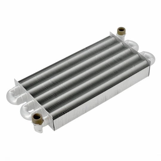 Теплообменник первичный (Монотермический) длина 340мм, ширина 180мм