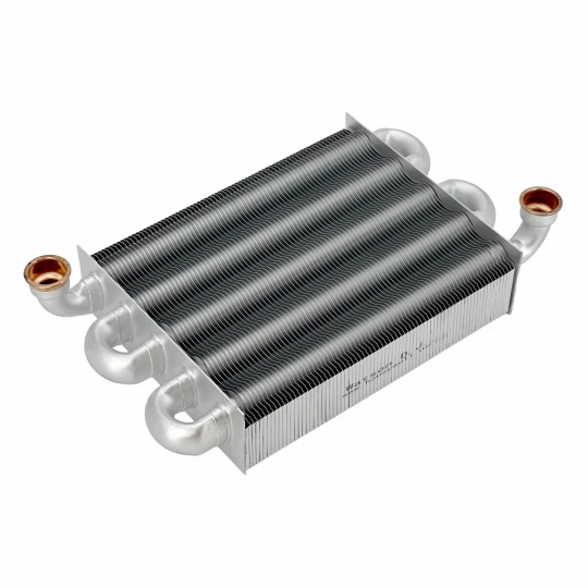 Теплообменник первичный (Монотермический) длина 225мм, ширина 180мм