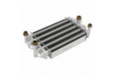 Теплообменник первичный (Битермический) длина 230мм, ширина 180мм