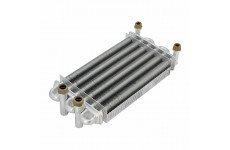 Теплообменник первичный (Битермический) длина 270мм, ширина 180мм