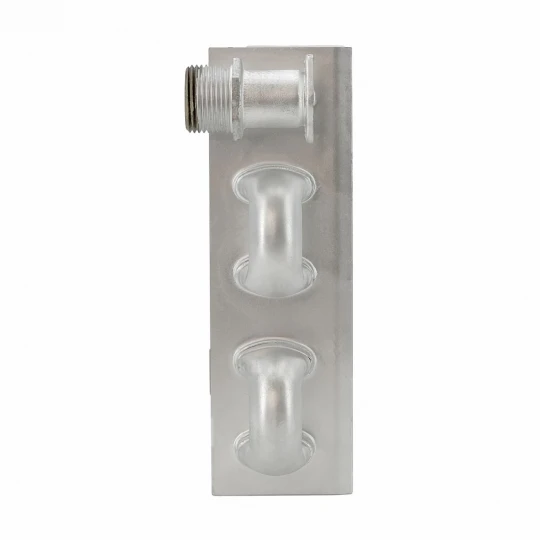 Теплообменник первичный (Монотермический) длина 460мм, ширина 180мм