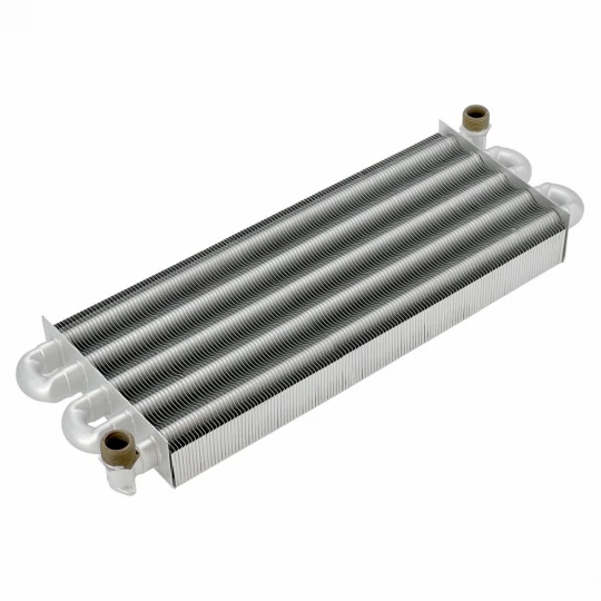 Теплообменник первичный (Монотермический) длина 460мм, ширина 180мм