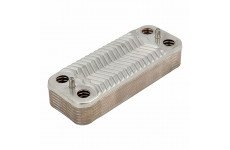 Теплообменник (вторичный)  14 пластин (х-образный)