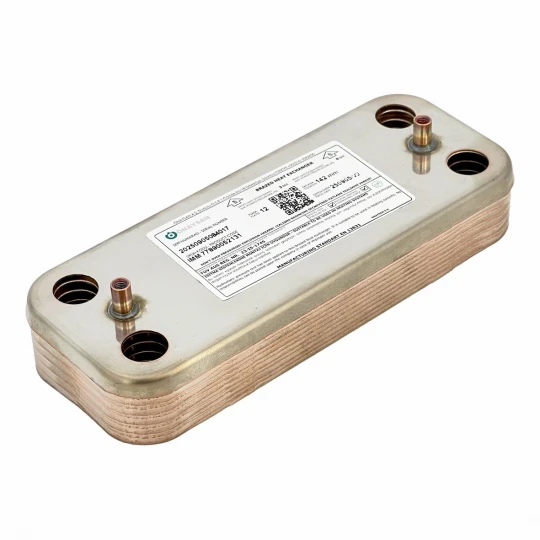 Пластинчатый (вторичный) теплообменник 12 пластин