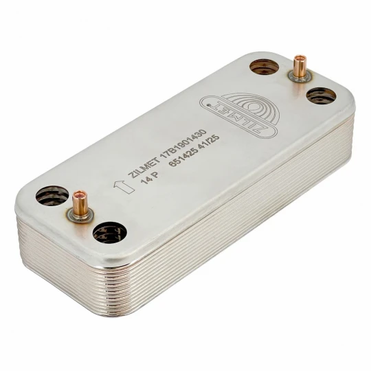 Пластинчатый (вторичный) теплообменник 16 пластин